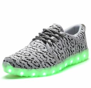 New LED Rechargeable Lighting Shoes LADY Size 10 = YOUTH SIZE 8.5